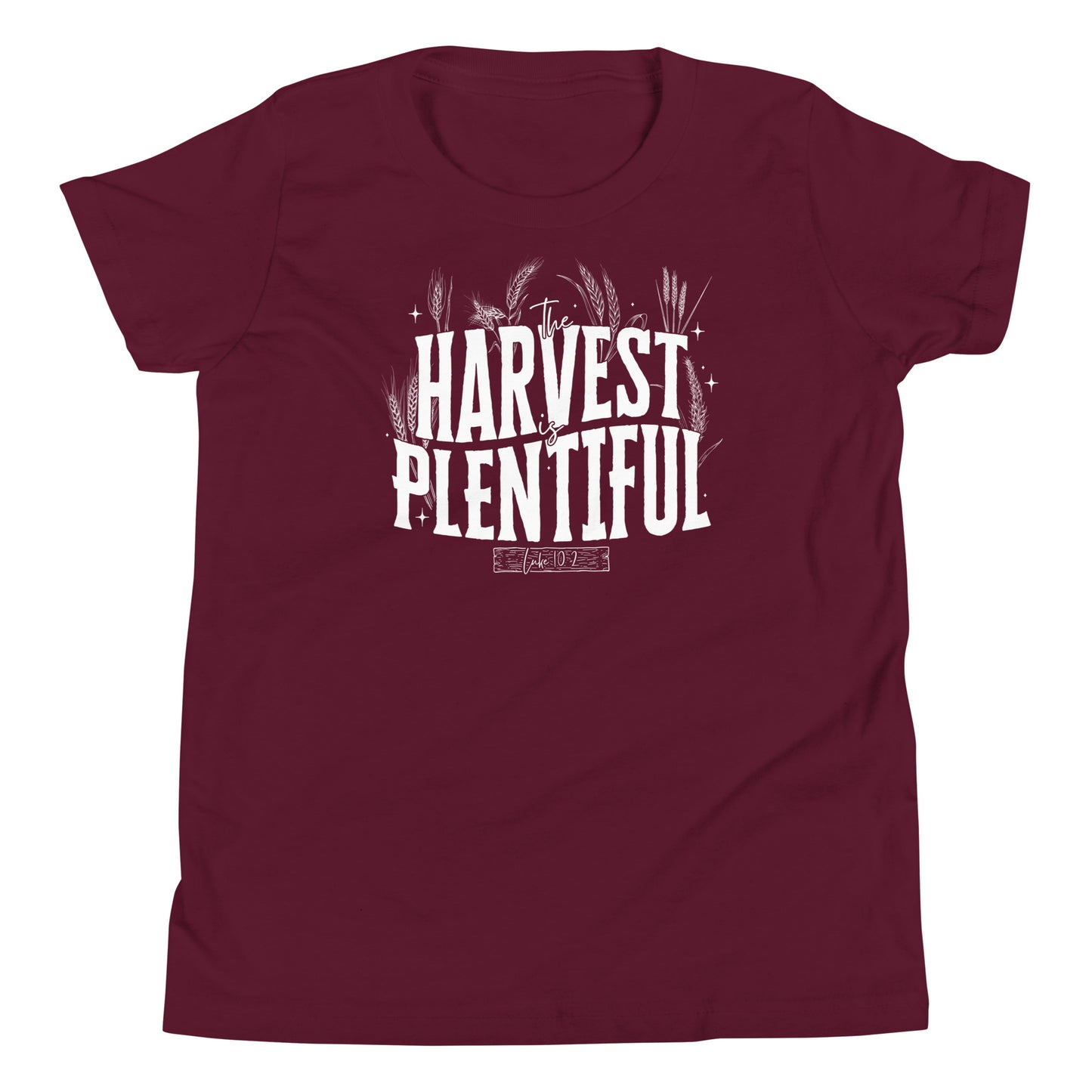 The Harvest is Plentiful (W) Youth Short Sleeve T-Shirt