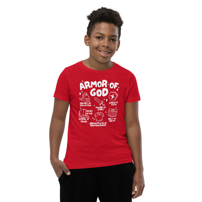 Armor of God (W) Youth Short Sleeve T-Shirt