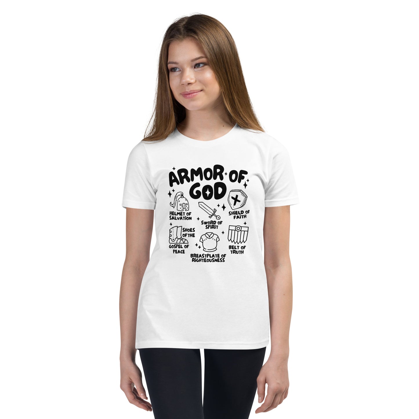 Armor of God Youth Short Sleeve T-Shirt